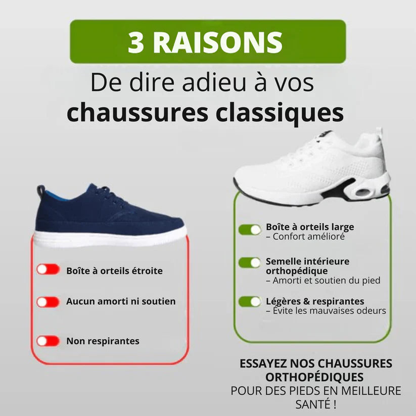 Basket ErgoFit - Chaussures orthopédiques pour le quotidien